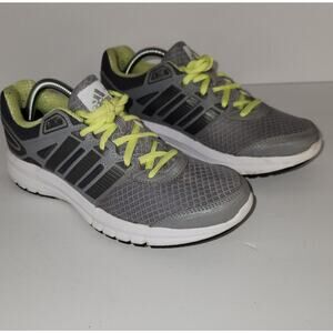 Adidas Duramo 6 Gray / Yellow Running Shoes Women's Size 5.5